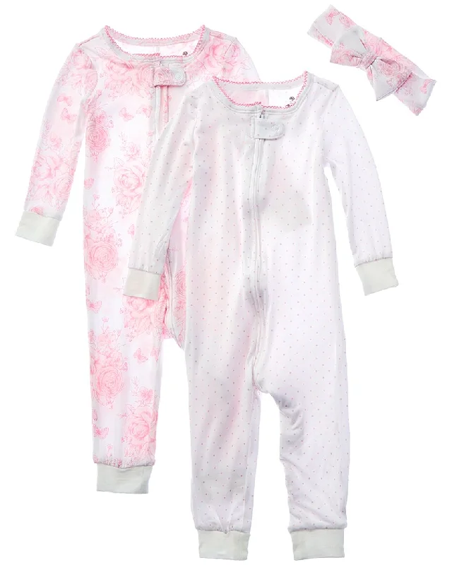 Tutu Couture En Pointe 3pc Sleeper & Headband Set