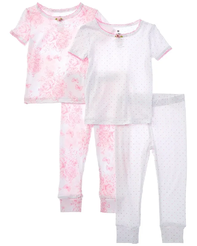 Tutu Couture En Pointe 4pc Pajama Set